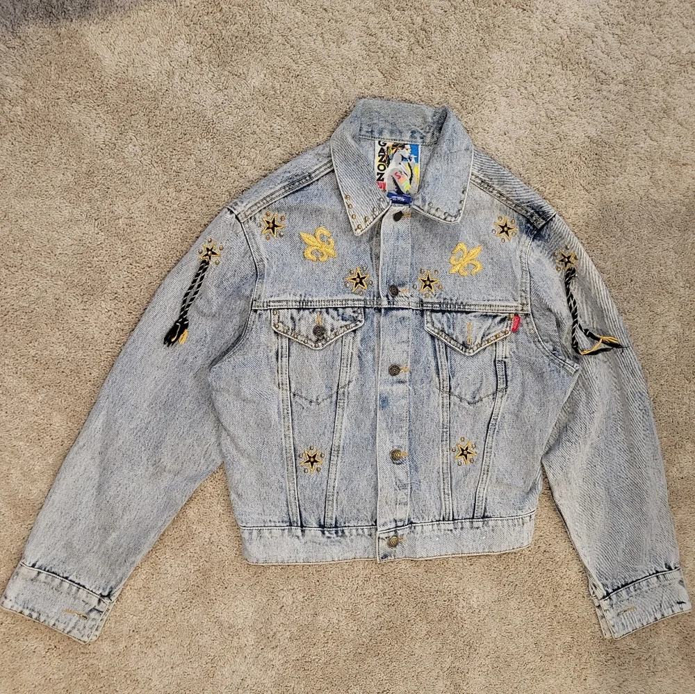 Gazoz Women's Denim Jacket - Size Large - Picture 2 of 3